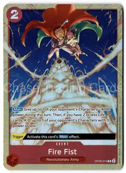 Fire Fist OP05-019 Rare Premium Card Collection -Best Selection Vol. 2 OP M NM - Image 1
