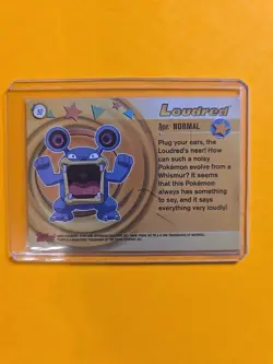 Loudred #50 HOLO Foil Pokemon Topps Advanced Card Rare - NM - Image 2