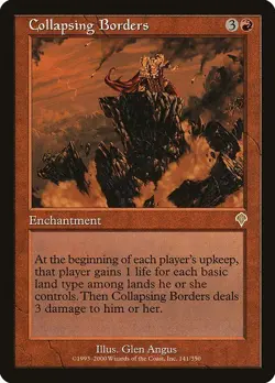 MTG Invasion --- COLLAPSING BORDERS --- RARE! LP! Magic the Gathering! - Image 1