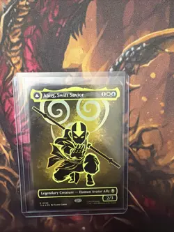 Aang, Swift Savior (Borderless) (Neon Ink Foil) 359 TLA - Image 1