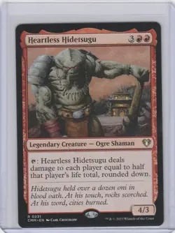 Heartless Hidetsugu Commander Masters Regular - Image 1