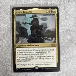 1x ANNIE JOINS UP - Outlaws of Thunder Junction - MTG - Magic the Gathering - Image 1