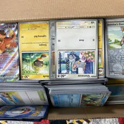 Pokemon TCG Bulk Card Lot HOLO/REVERSE HOLO/ COMMON/UNCOMMON + Energies Mega - Image 2