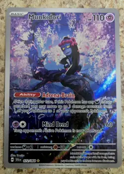 Pokemon TCG Munkidori Illustration Card 072/064 Shrouded Fable - Image 1