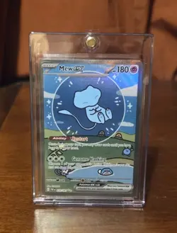 Mew ex 232/091 SV: Paldean Fates Holo Bubble Mew NM Pokemon TCG English - Image 1