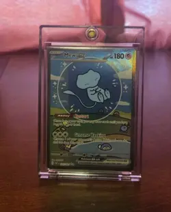 Mew ex 232/091 SV: Paldean Fates Holo Bubble Mew NM Pokemon TCG English - Image 3