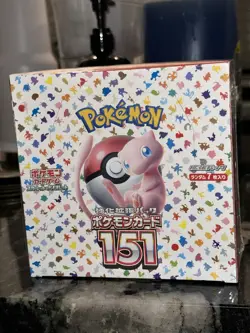 Pokemon TCG Scarlet & Violet 151 Japanese Booster Box, Sealed 20 Packs 4521329346038 - Image 2