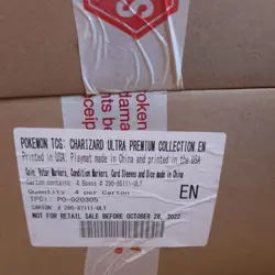 Pokemon Charizard UPC Ultra Premium Collection Case x2 Sealed (8 Boxes) - Image 3