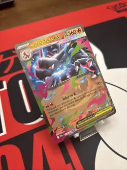 Pokemon TCG Mega Charizard x EX 13/094 Phantasmal Flames Ultra Rare NM Holo - Image 2