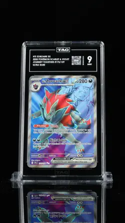 N'S Zoroark Ex #175 2025 Pokemon Jtg En-Journey Together TAG 9 Ultra Rare - Image 1