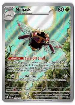 Ninjask 137/132 Illustration Rare Mega Evolution Pokemon TCG Mint NM - Image 1