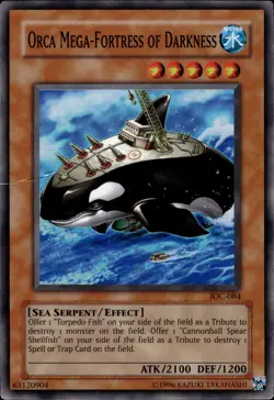 Orca Mega-Fortress Of Darkness - Super Rare IOC-084 - HP - YuGiOh - Image 1