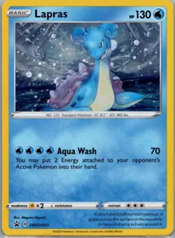 Lapras Promo SWSH: Sword & Shield Promo Cards SWSH051 LP-NM - Image 1