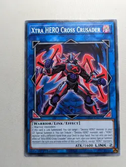 MP20-EN070 Xtra Hero Cross Crusader Common 1st Edition NM Condition Yugioh - Image 1