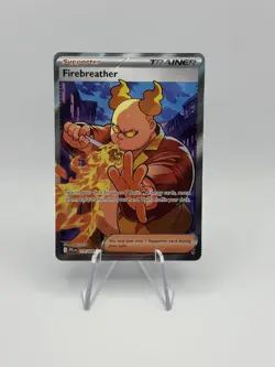 Firebreather 119/094 Phantasmal Flames Full Art NM Pokemon Trading Card - Image 1