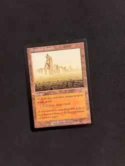 Deserted Temple [Odyssey] Magic MTG Cards LP - Image 1