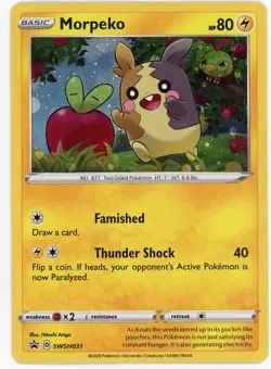 Morpeko SWSH031 SWSH: Sword & Shield Promo Cards Holo - Image 1