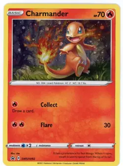 Charmander SWSH092 SWSH: Sword & Shield Promo Cards Holo - Image 1