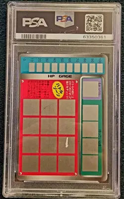 1097 Tomy Pokemon Mr. Mime SCRT. Card- UNSCRATCHED #122 PSA 7!!!! - Image 2