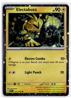 Pokemon Electabuzz - (Cosmos Holo) Promo Holo Miscellaneous Cards & Products 125 - Image 1