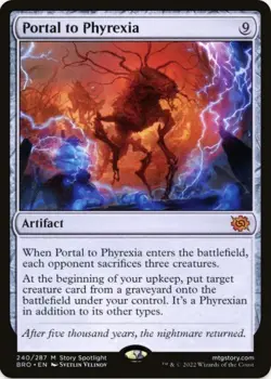 1 x Portal to Phyrexia - The Brothers' War - LP - MTG - Image 1