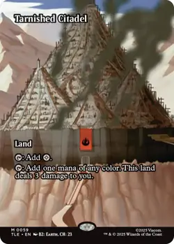 x1 Tarnished Citadel M MTG Avatar: The Last Airbender: Eternal M/NM, English - Image 1
