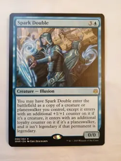 MTG War Of The Spark #68 Spark Double - Image 1