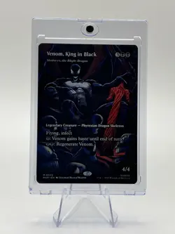 Magic The Gathering (Borderless) Venom King Black Spider-Man - Image 1