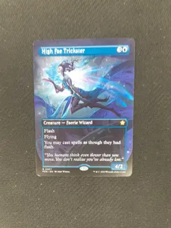 Foundations High Fae Trickster - Borderless - MTG - Image 1