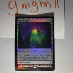MTG Foil Eye Of Ugin Zendikar Expeditions 2 of 3 - Image 1