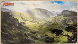 Magic the Gathering Ultra Pro Playmat Rivals of Ixalan Thunderherd Migration - Image 1