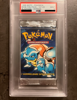 Pokemon Base Base Set 1st Edition Booster / blastoids / German / PSA9 - Image 1