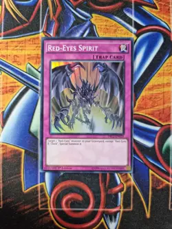 RED-EYES SPIRIT DRL2-EN020 SUPER RARE 1ST ED YuGiOh - Image 1