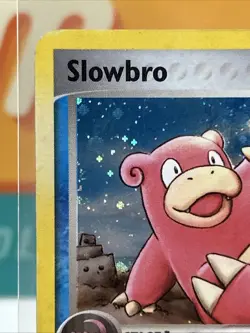 Slowbro #13 Holo Rare Swirl Pokemon TCG 2005 Ex Unseen Forces MP - Image 4