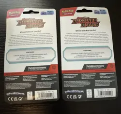 Pokemon TCG Destined Rivals Single Blister (x2) Eevee + Zarude Promos New Sealed - Image 2