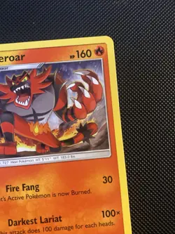 POKEMON TCG: INCINEROAR 26/149 SUN MOON BASE SET NON HOLO RARE LP - Image 5