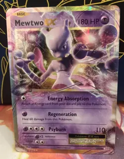 Pokemon TCG Mewtwo EX 52/108 XY Evolutions - Image 1