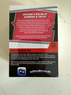 Pokemon TCG Scarlet And Violet White Flare Booster Bundle Factory Sealed - Image 2