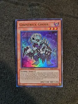 Yugioh Ghostrick Ghoul SHSP-ENSP1 Ultra Rare Limited Edition LP - Image 1
