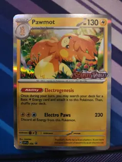 Pawmot - 006 (Prerelease) [Staff] 006 Sv: Scarlet & Violet Promo Cards Holo - Image 1