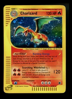 Charizard 6/165 Expedition 2002 Base set Holo Rare E-Series Pokemon Card TCG - Image 1