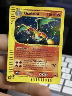 Charizard 6/165 Expedition 2002 Base set Holo Rare E-Series Pokemon Card TCG - Image 3