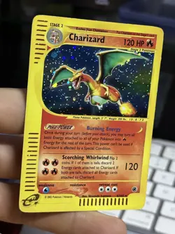 Charizard 6/165 Expedition 2002 Base set Holo Rare E-Series Pokemon Card TCG - Image 4