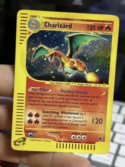 Charizard 6/165 Expedition 2002 Base set Holo Rare E-Series Pokemon Card TCG - Image 5