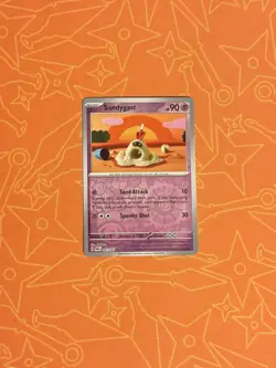 REVERSE Sandygast 091/167 NM Crocheted Twilight Masquerade Pokemon Card Asako - Image 1
