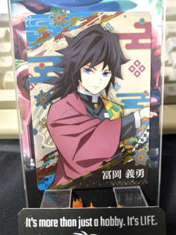 Demon Slayer Card Kimetsu no Yaiba Giyu Tomioka 005 Japan Release - Image 1