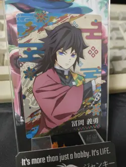 Demon Slayer Card Kimetsu no Yaiba Giyu Tomioka 005 Japan Release - Image 3