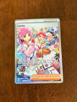 Pokemon TCG Lacey Trainer Stellar Crown 172/142 Card NM - Image 1