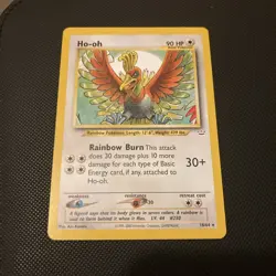 Ho-oh - Neo Revelation 18/64 - Rare Non-Holo Unlimited Pokemon TCG Trading Card - Image 1