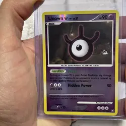 Unown W 80/146 Reverse Holo Legends Awakened Diamond Pearl Pokemon TCG LP+ Card - Image 1